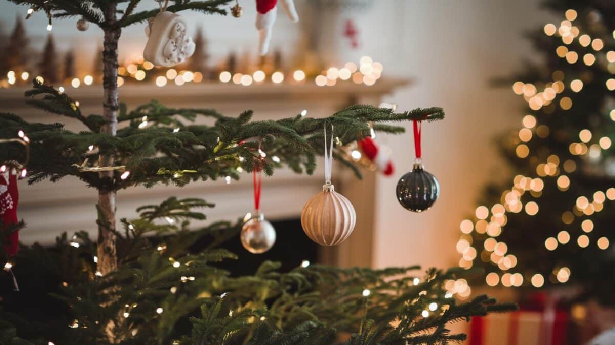 Les alternatives créatives et abordables pour un sapin de Noël décoré sans les traditionnelles boules