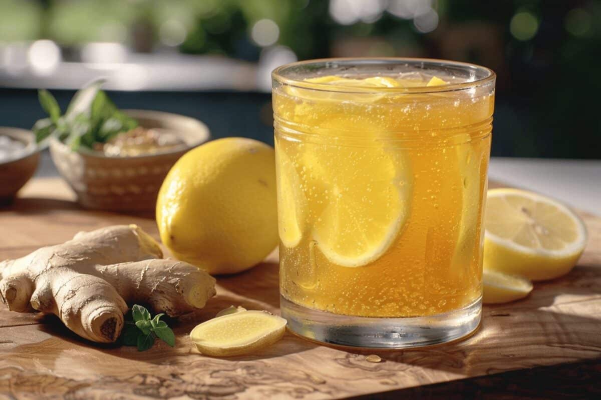 Boostez votre système immunitaire avec ce shot maison de gingembre, citron et miel