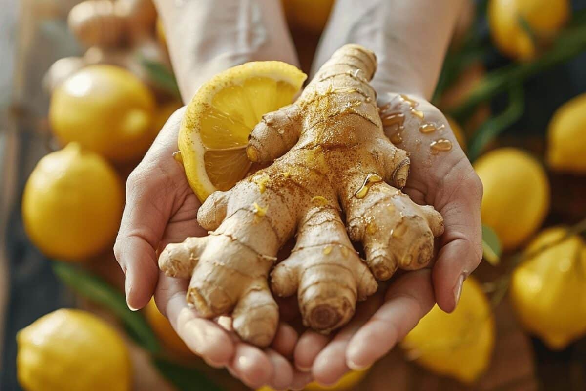 Boostez votre système immunitaire avec un shot maison de gingembre, citron et miel