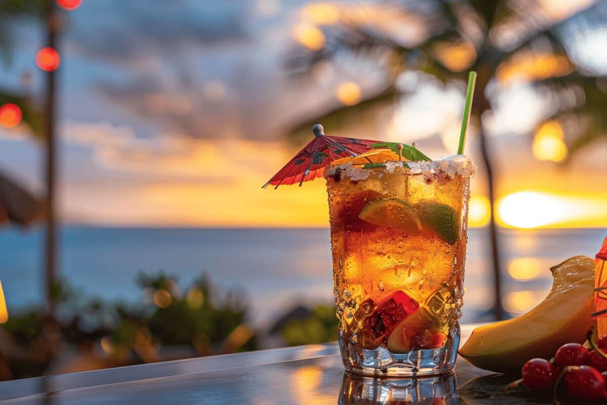 Ce cocktail non alcoolisé vous promet un apéritif de fête en seulement cinq minutes