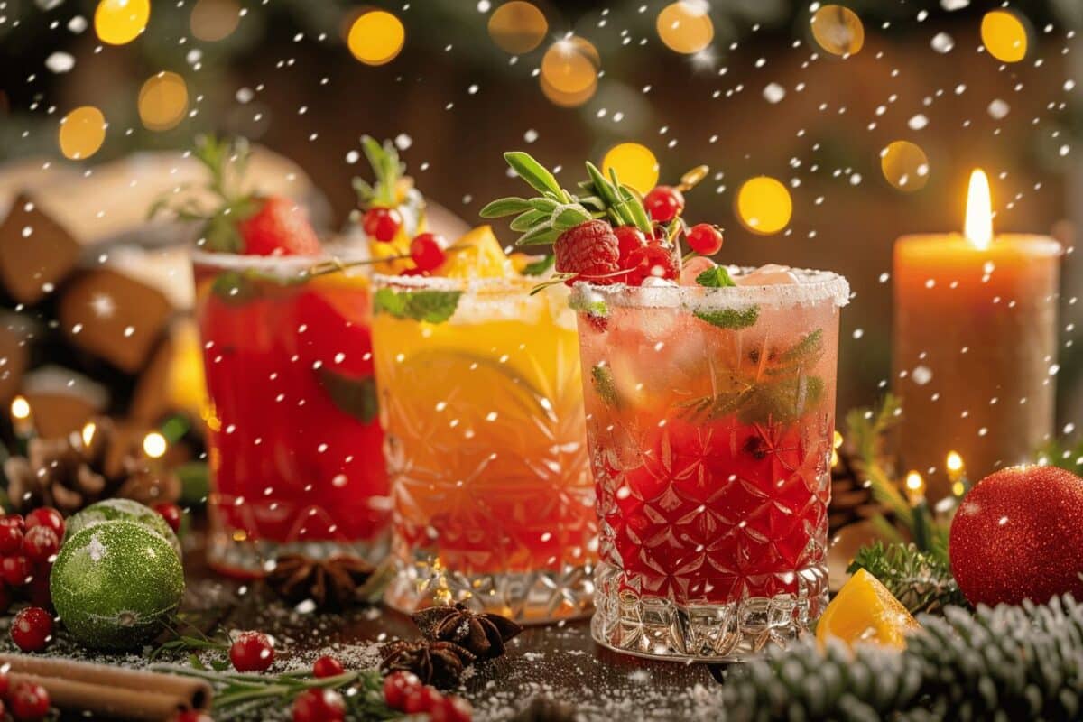 ces cocktails rapides sans alcool pour des fêtes de Noël plus pétillantes et saines