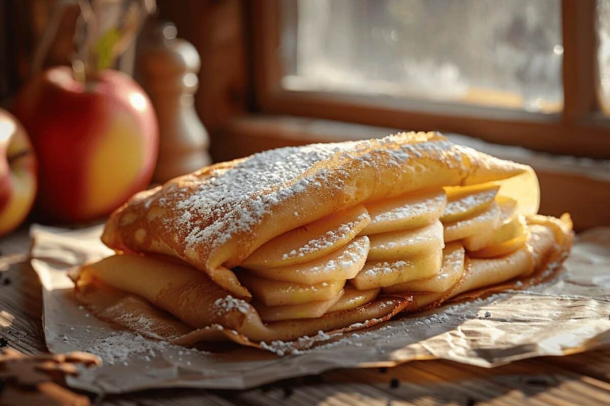 Connaissez-vous les apfelkiechle, cet étonnant mélange entre beignet et crêpe alsacienne ?