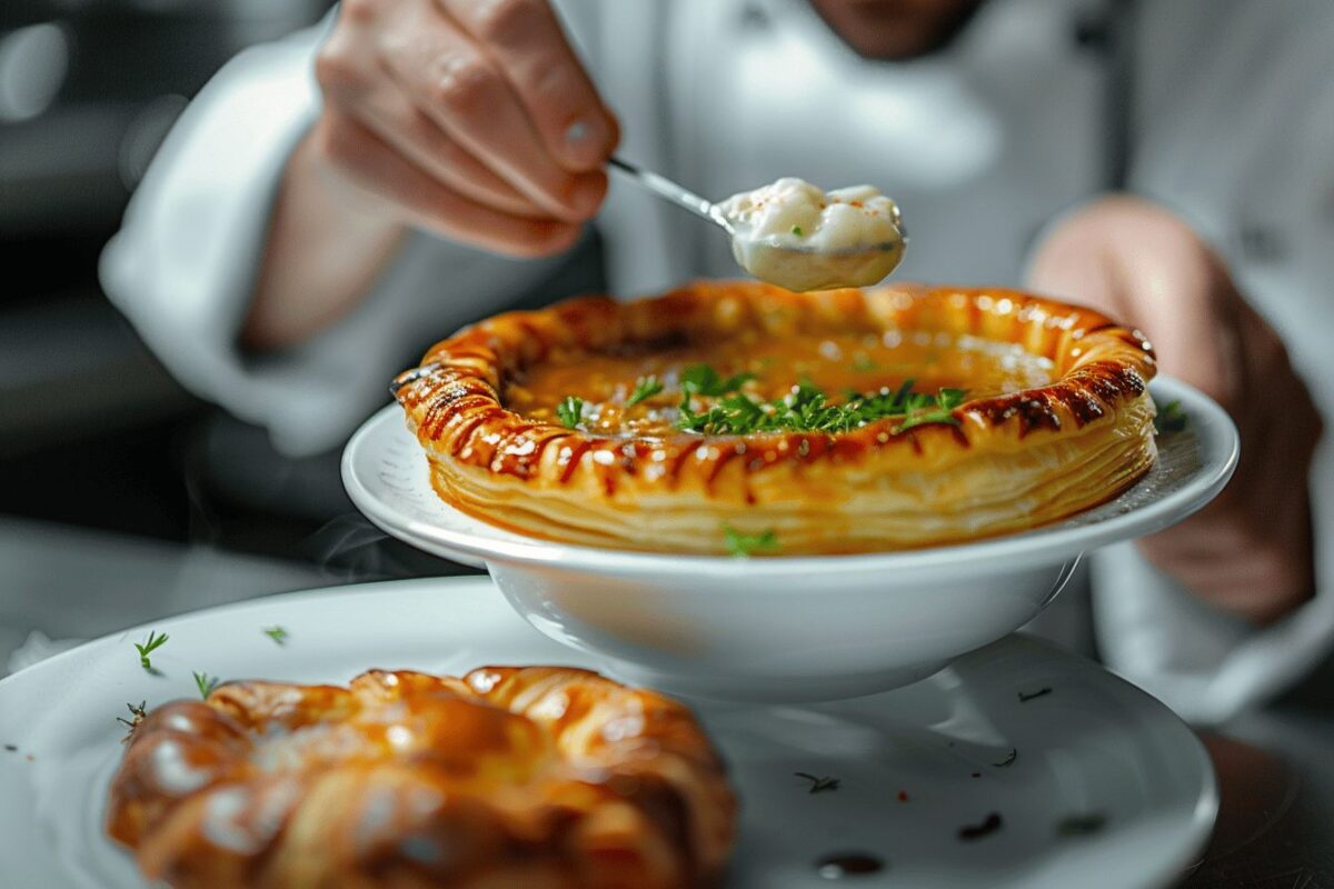 Conseils de Cyril Lignac pour une soupe feuilletée VGE parfaite: une expérience culinaire à ne pas manquer