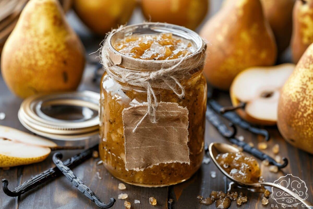 Créez votre confiture de poire à la vanille inspirée par Cyril Lignac pour des matins gourmands