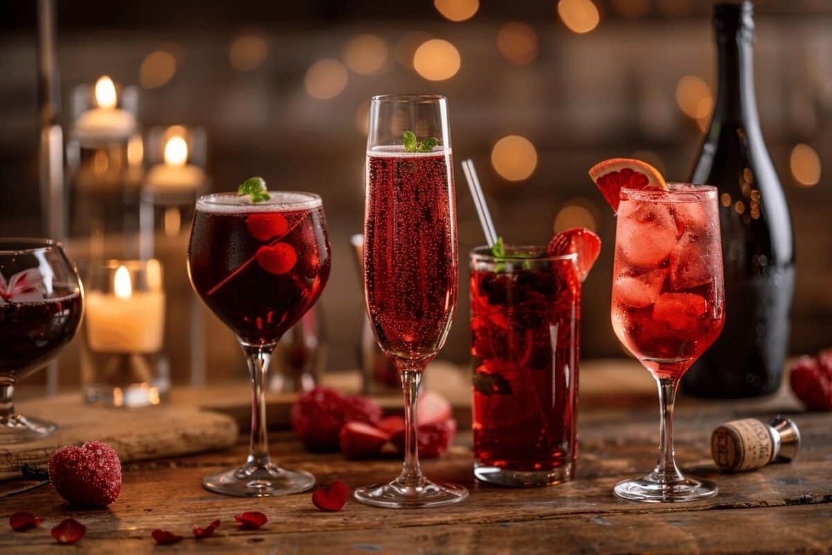 Les boissons essentielles pour une soirée de Saint-Valentin chaleureuse et romantique à partager