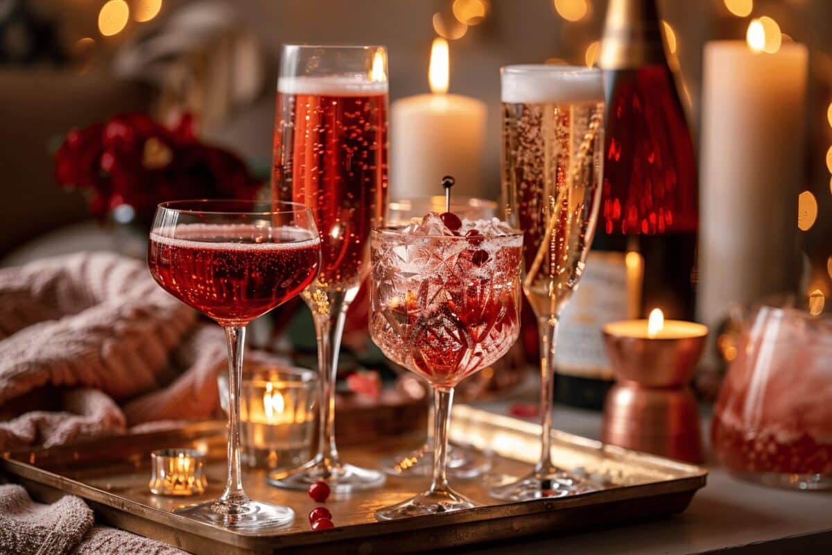 Les boissons indispensables pour une soirée de Saint-Valentin cosy et romantique