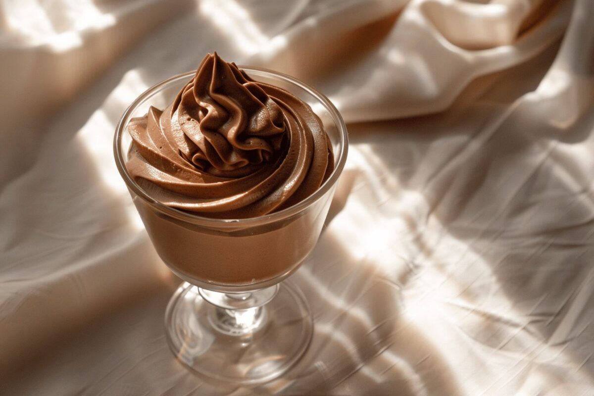 redécouvrez la légèreté avec cette mousse au chocolat allégée, parfaite entre les festivités