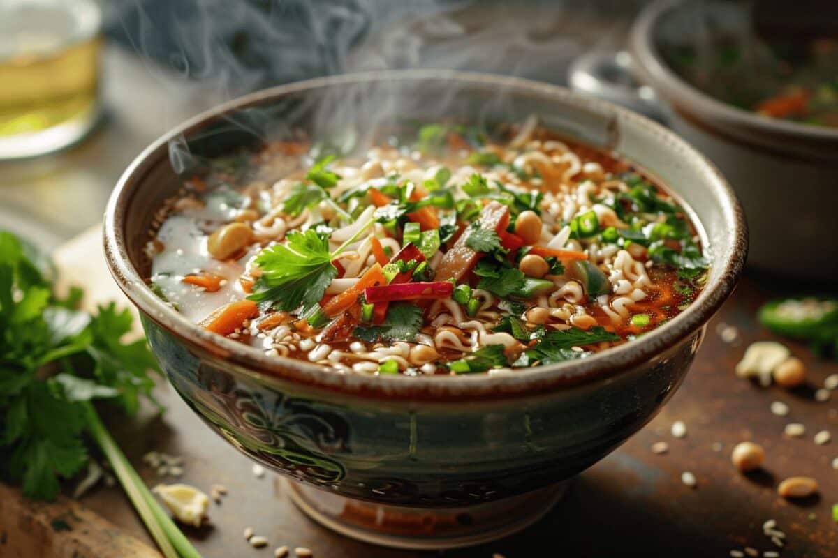 Un bouillon façon ramen inspiré d'Instagram pour réchauffer vos soirées d'hiver tout en légèreté