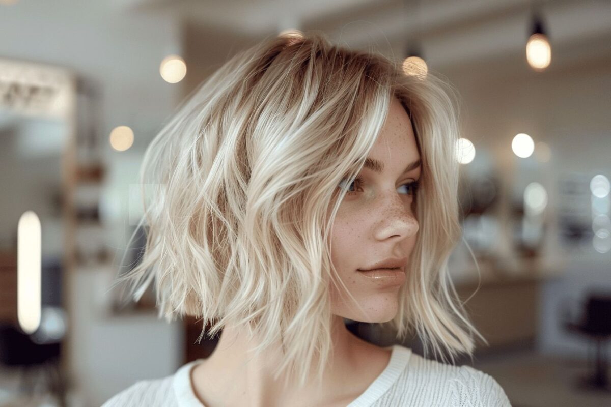 Découvrez le frayed bob : le carré simple et peu exigeant pour révolutionner votre style ce printemps